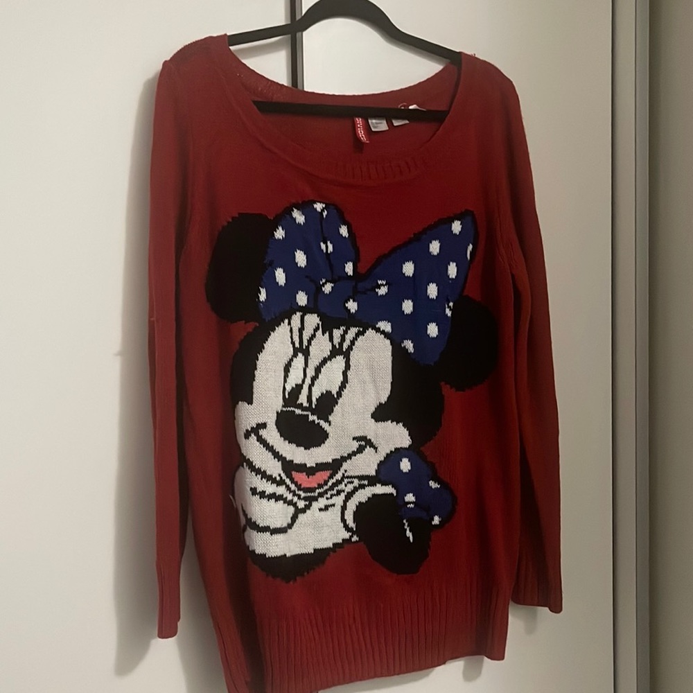 Minnie Mouse knit sweater